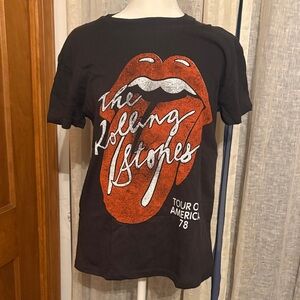 Rolling Stones Black Graphic T-Shirt